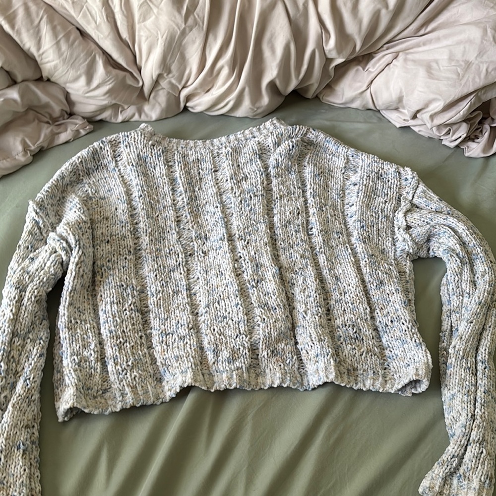 Cozy Knit Sweater in Cream